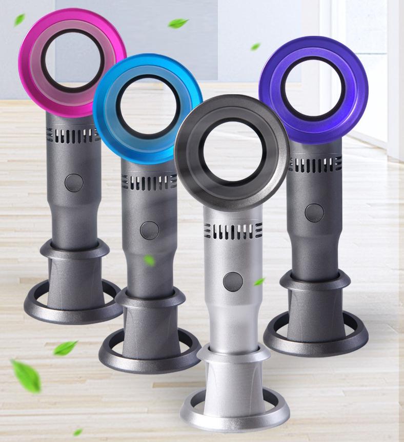 Tragbarer USB wiederaufladbarer bladloser Ventilator, starker Wind ohne Klinge | Karnz