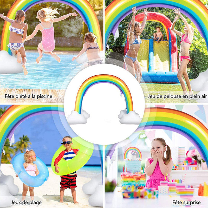 Regenbogen Spray Bogen Aufblasbar | Karnz