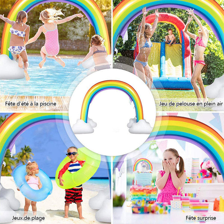 Regenbogen Spray Bogen Aufblasbar | Karnz