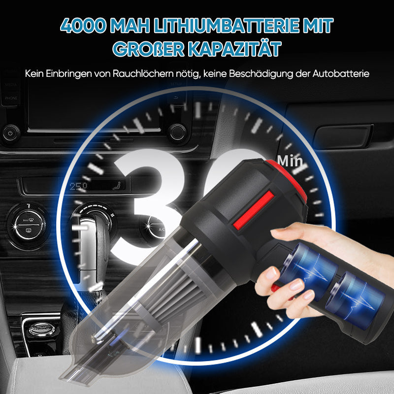 Kabelloser, wiederaufladbarer Multifunktions-Handstaubsauger für Autos und Haushalte