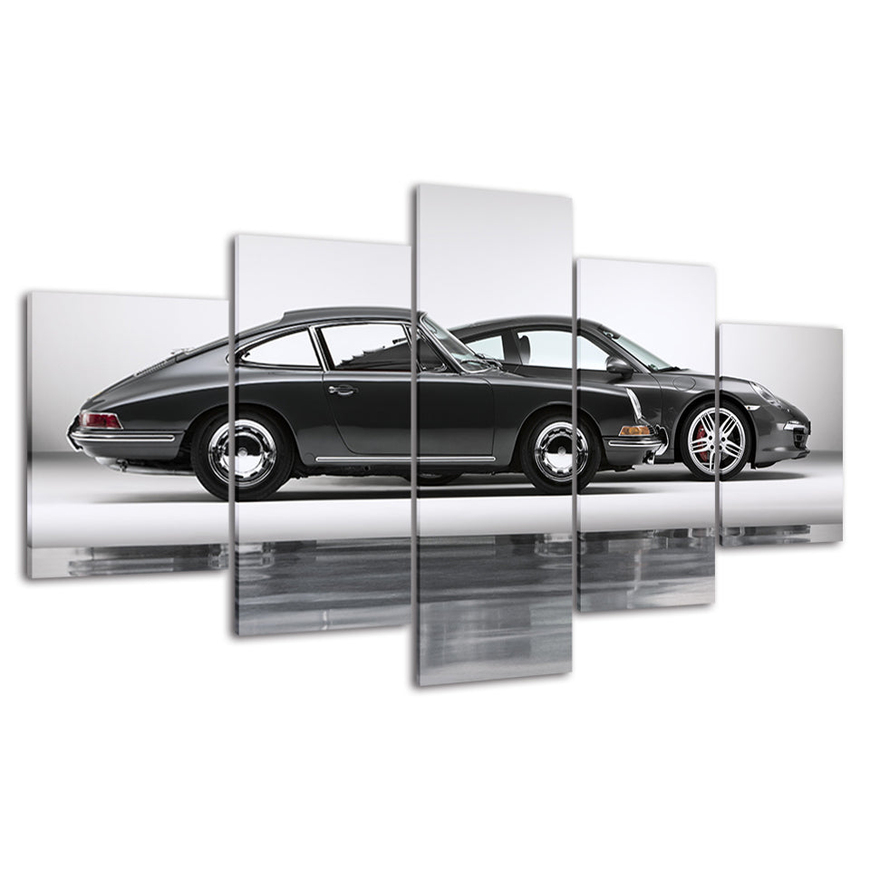 Klassische Autos-Canvas Wandkunstgemälde