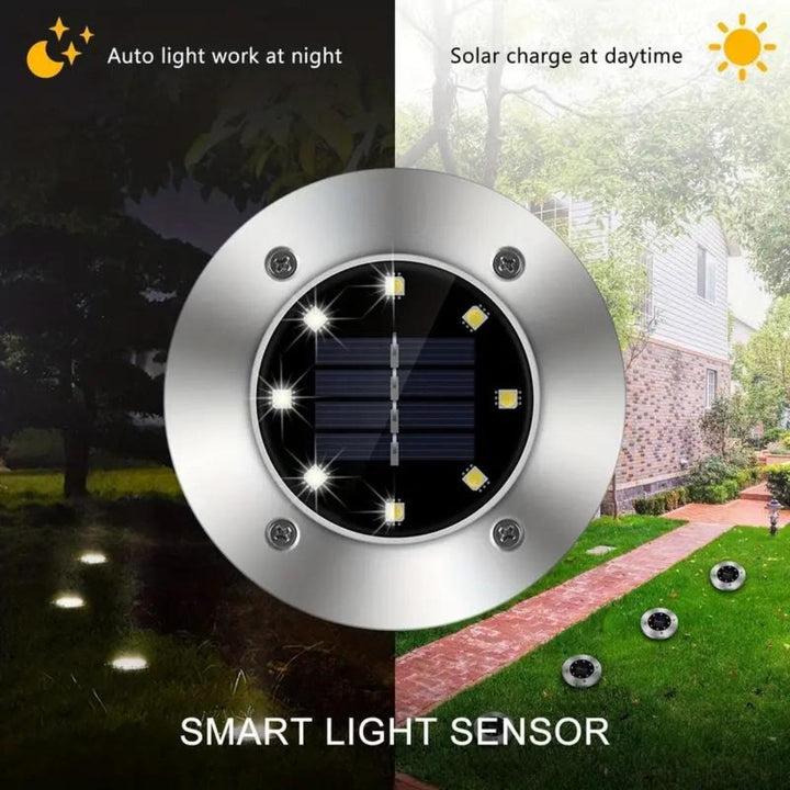 Solar Bodenlichter – LED Weglampen für den Garten | Karnz