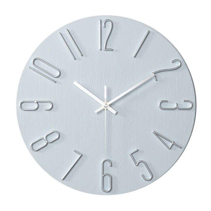 Edle Wanduhr – Moderne und geräuschlose Uhr fürs Wohnzimmer
