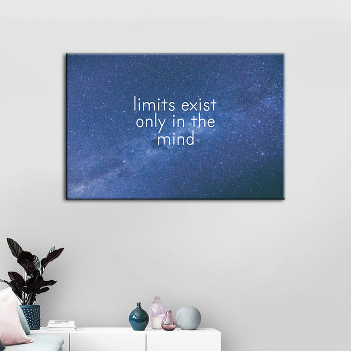 Galaxy Motivation - Canvas Wandkunst Malerei