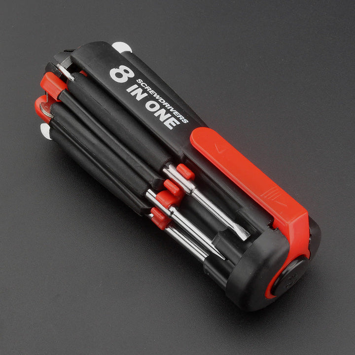 8-in-1-Schraubendreher mit LED-Taschenlampe | Karnz