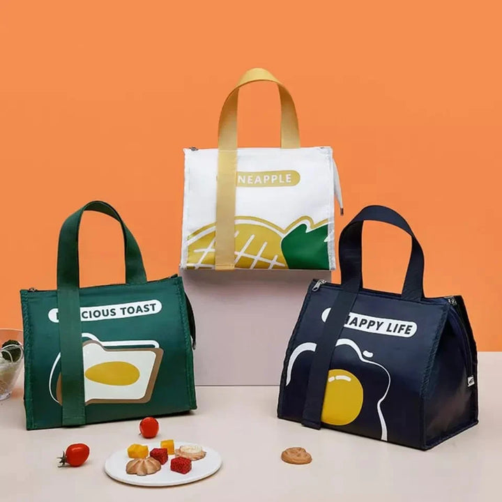 Cartoon Isolierte Thermo Lebensmittel Lunch Tasche Karnz