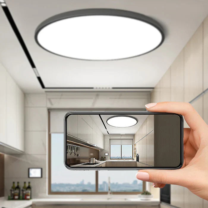 Stilvolle LED-Deckenlampe - OrbGlow | Karnz