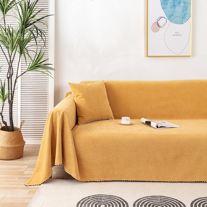 Premium Wasserdichte Sofa Wurfdecke Bezüge mit Jacquardkante