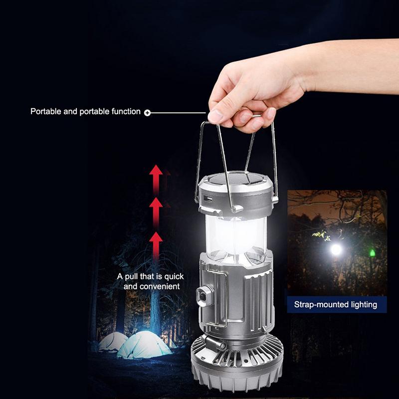 Outdoor LED Camping Licht mit Ventilator | Karnz