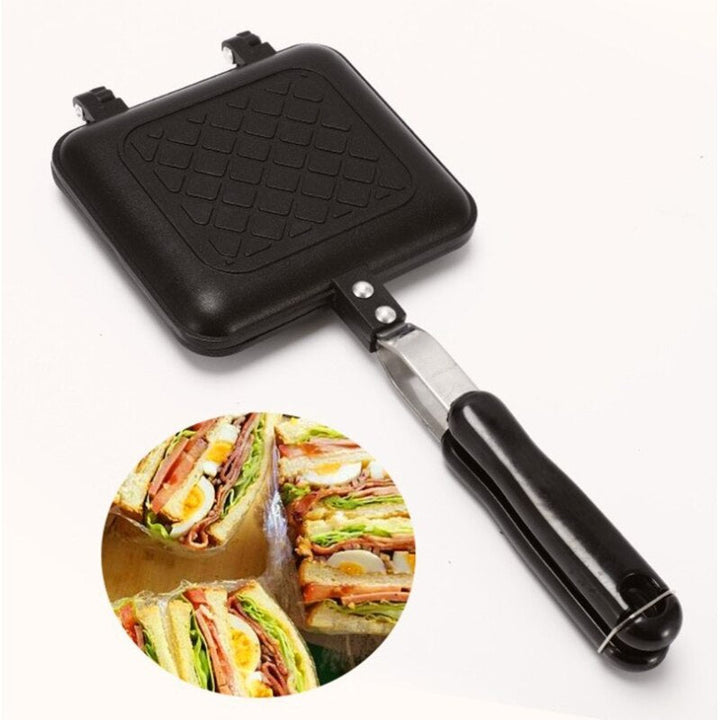 Karnz | Doppelseitiger Antihaft-Sandwich-Maker-Pfanne