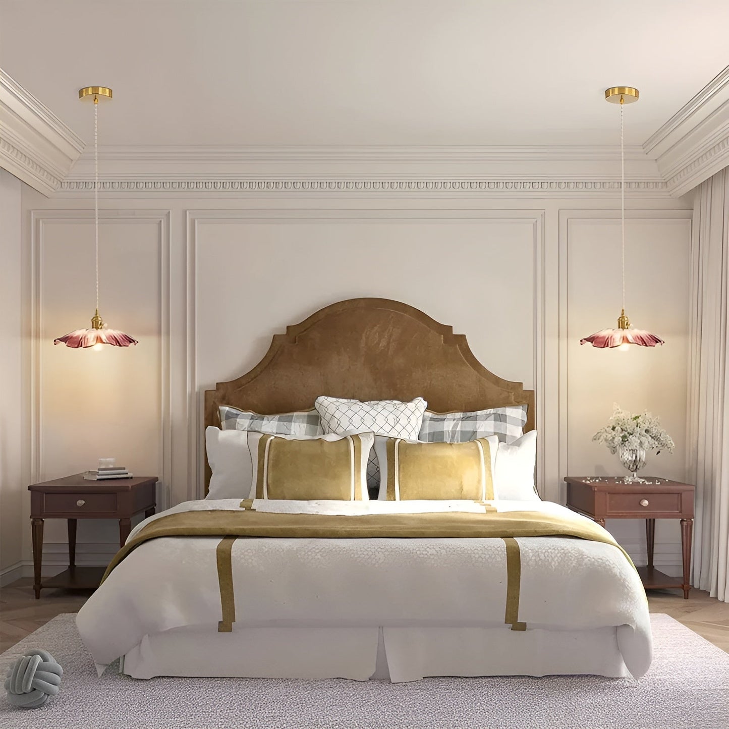 Hängeleuchte mit floralem Motiv – Warmes Licht & stilvolles Design | Für Ihr Zuhause | Karnz