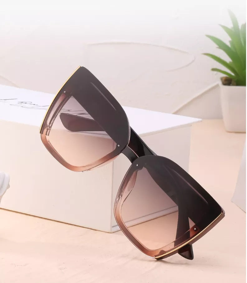 Billie Retro Sonnenbrille | Quadratisch & Trendy | Karnz