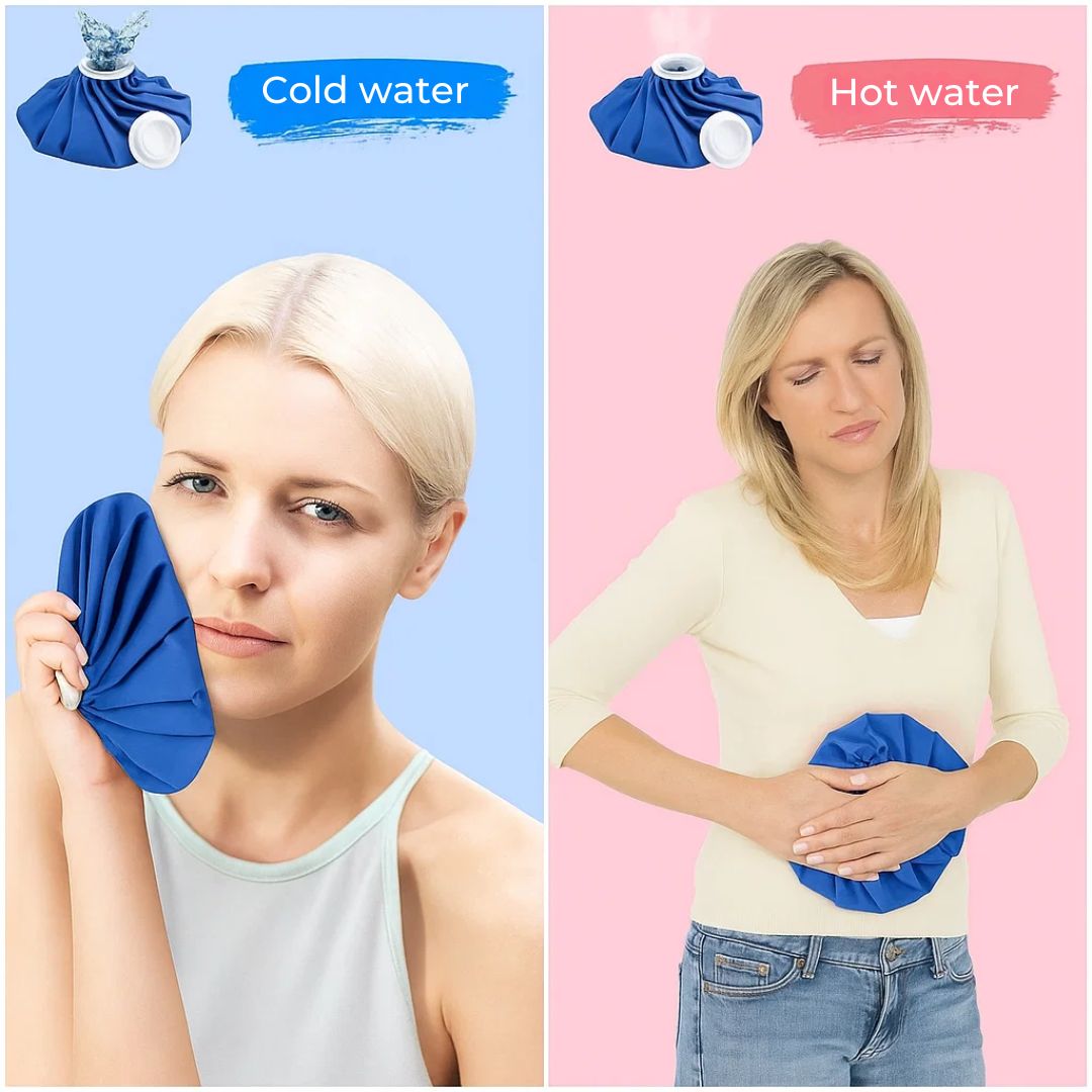 ThermoRelief | Wiederverwendbare Eispackung – Heiß- & Kältetherapie – Langlebige isolierende Konstruktion – Zielgerichtete Linderung bei Sportverletzungen & Rehabilitation Karnz