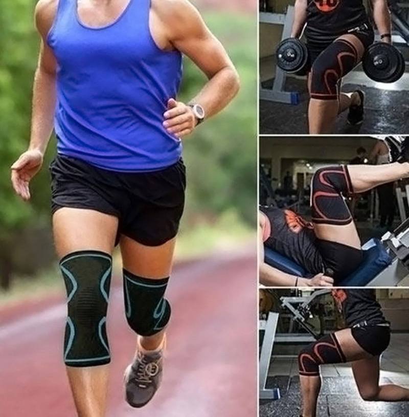 Elastische Kniebandage mit Kompressionseffekt | Karnz
