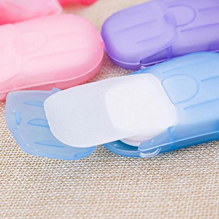 Tragbare Handwaschpapier 5 Boxen (100 Stk) | Karnz