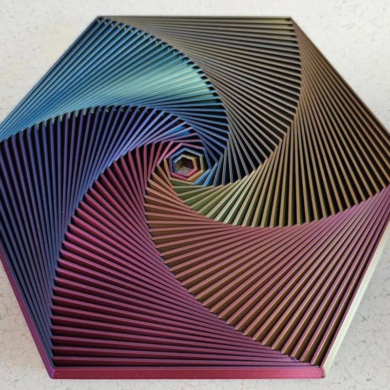 Fraktales Fidget-Hexagon