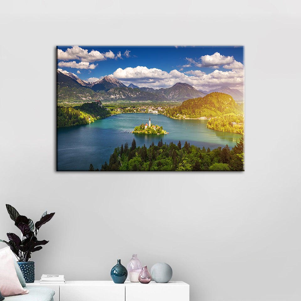 Peace Of The Land - Leinwand Wandkunst Malerei