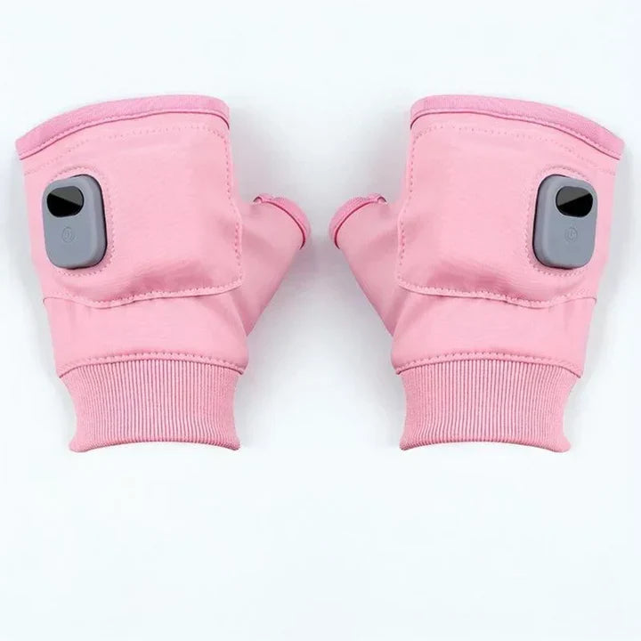 USB-wiederaufladbare, beheizbare fingerlose Handschuhe