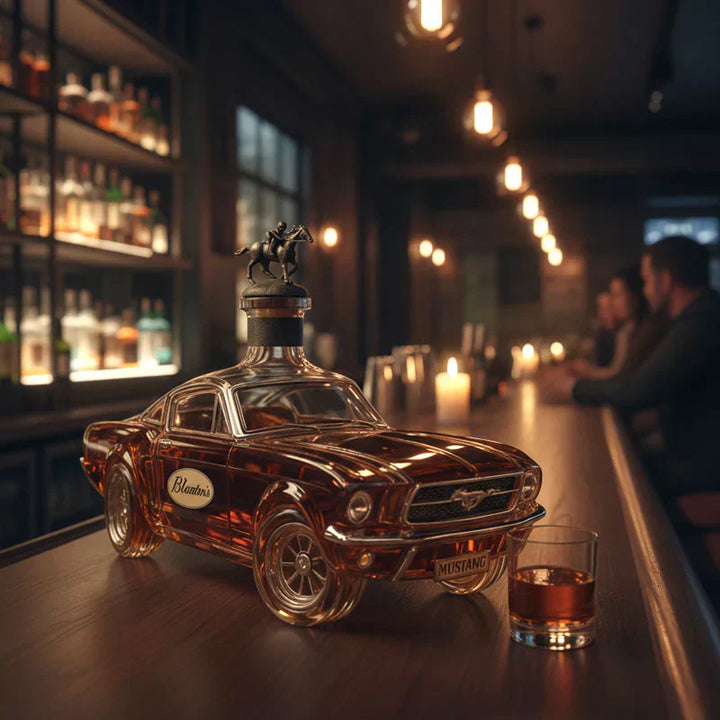 Karnz | OutlawFlask | Limitierte Edition Bronco Whiskey Flasche