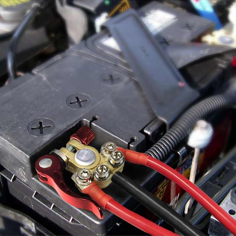 Praktischer Batterieanschluss | Karnz