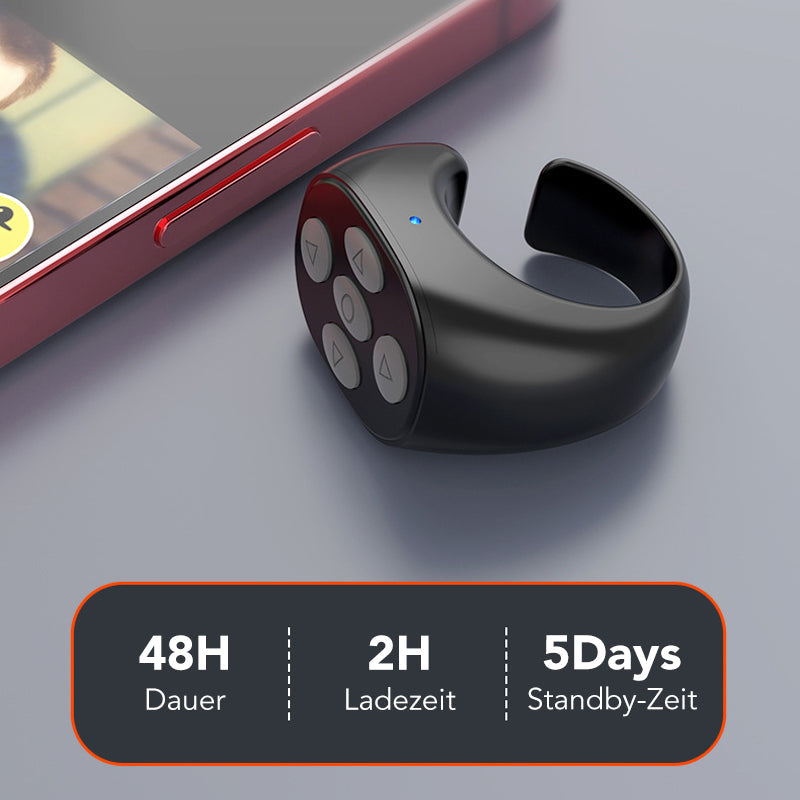 Kabellose Bluetooth-Fernbedienung per Fingertipp | Karnz