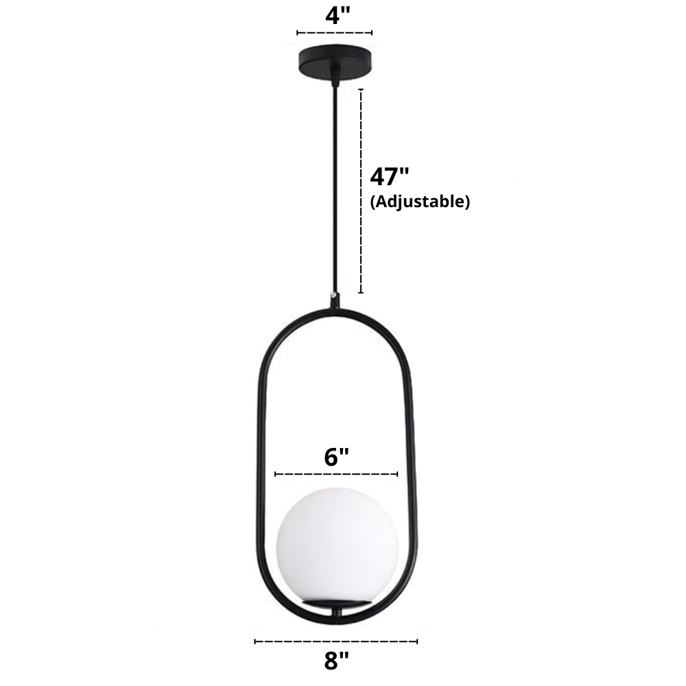 Nordische Glaspendelleuchten