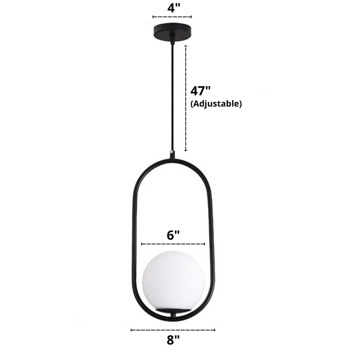 Nordische Glaspendelleuchten