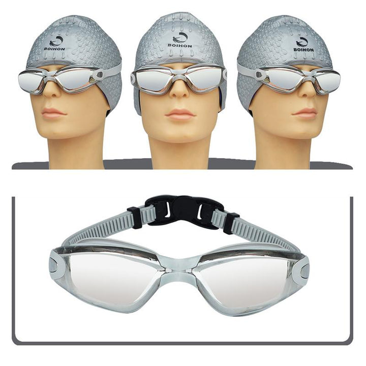 Karnz | Keine undichte Anti-Nebel-UV-Schutz Triathlon-Schwimmbrille