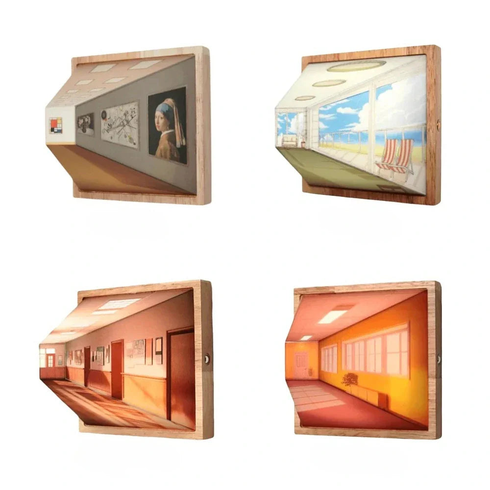 Gallery Illusion Wandlicht | Karnz