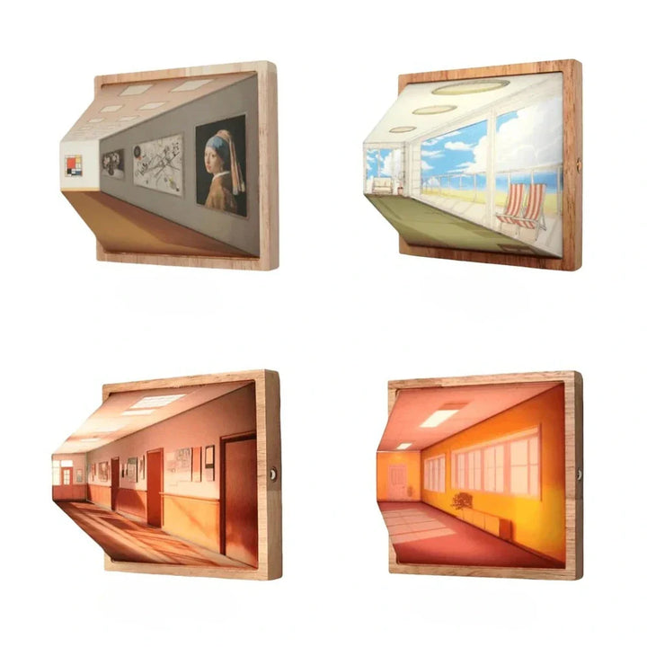 Gallery Illusion Wandlicht | Karnz