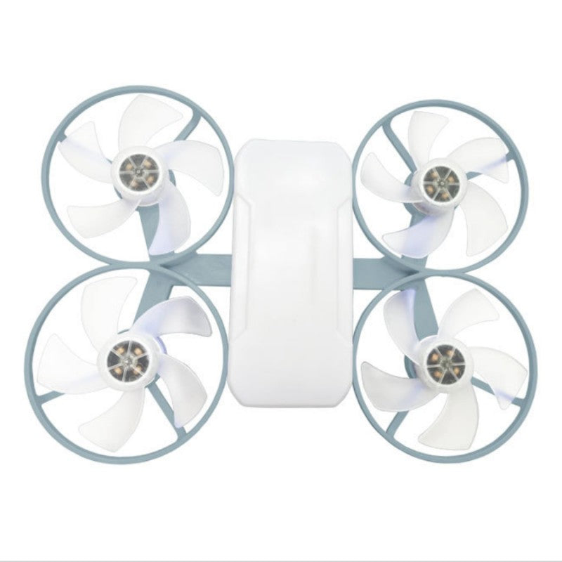 Moderner Deckenventilator mit vier Blättern und Licht | Karnz