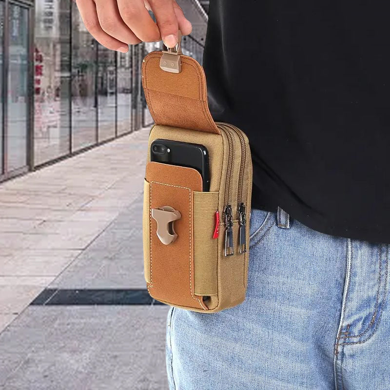 Karnz | Multifunktionale Gürtel-Handytasche für Herren