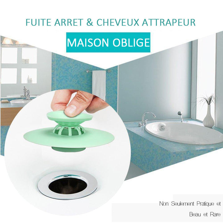 Badewanne und Duschbindung, Mit Haarfängerfunktion | Karnz