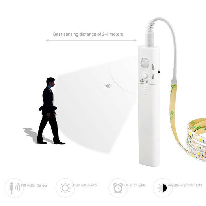 LED Bewegungsmelder wasserdicht Lichtgurt | Karnz