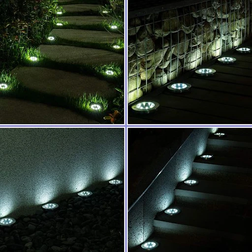 Solar-Glühlichter | Kabellose LED-Gartenlampe | Karnz