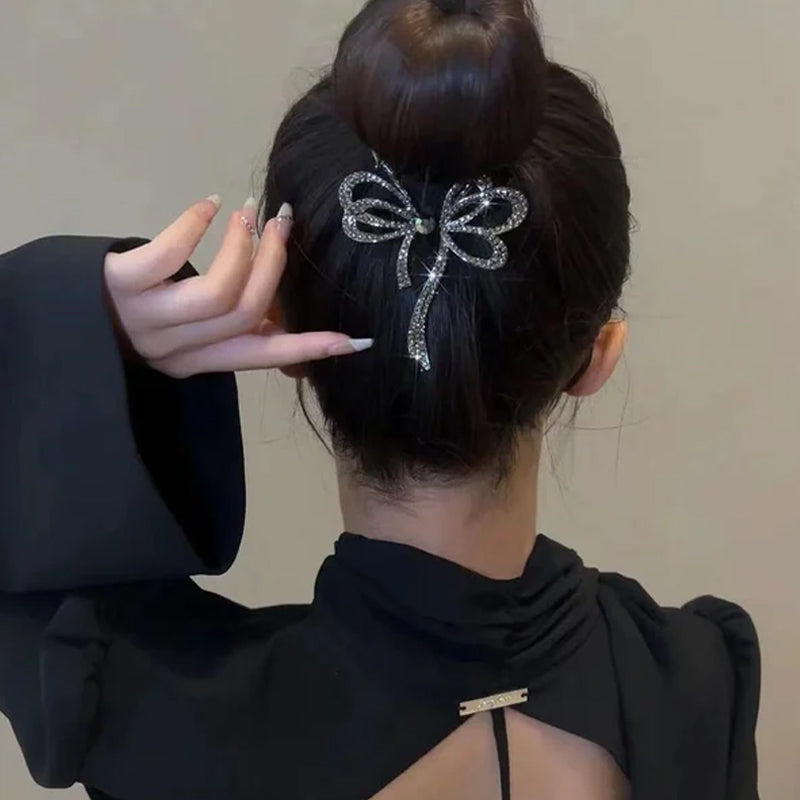 Bow Light Luxury Premium Feeling Haarclip Karnz