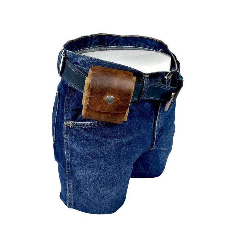 Dimoohome™ Leder- und Segeltuch-Buschcraft-Tasche | Karnz