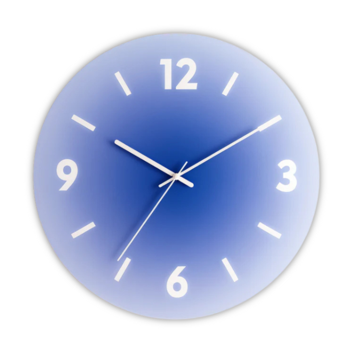 Karnz | Design Glas Wanduhr