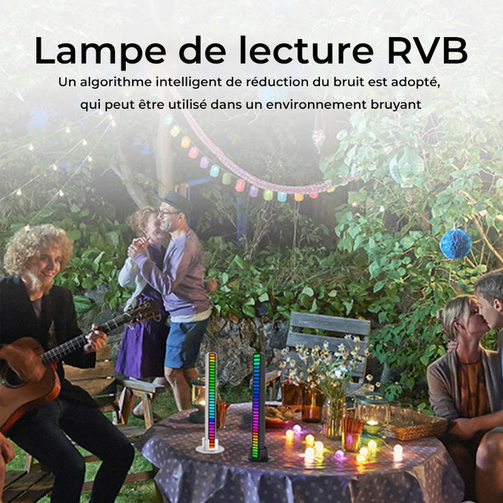 Sound-aktivierte RGB-Lichtleiste drahtlos | Karnz
