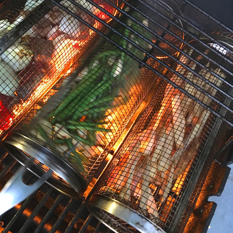 Zylindrischer Grillkorb | Karnz