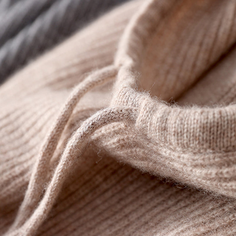 Strickschal, Ohrenschutz, warme Mütze