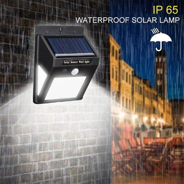 Sandsberg | Solar-LED-Wandleuchte | Bewegungsmelder, Extra Hell