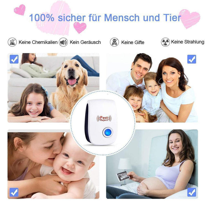 Bequee Ultraschall Schädlingsbekämpfer (2+1 Stück) | Karnz