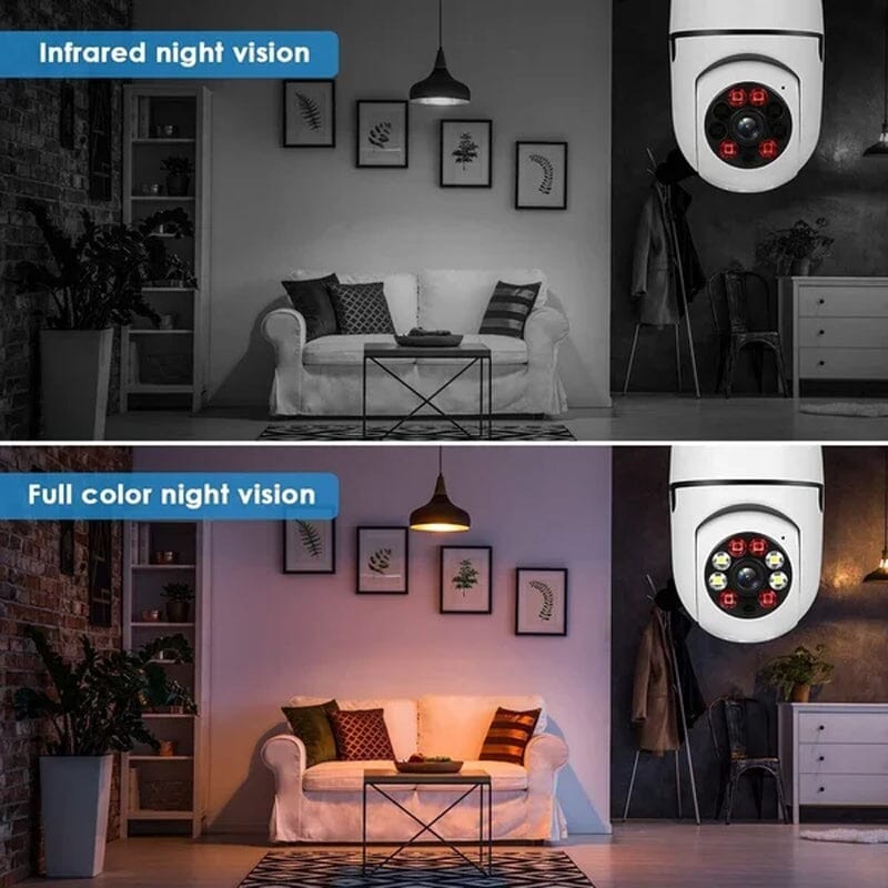 Drahtlose Wifi-Lampenkamera Sicherheitskamera | Karnz