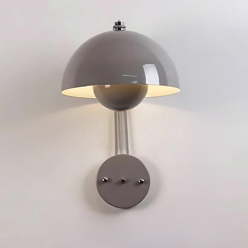 Moderne glänzende Metall-LED-Wandlampe