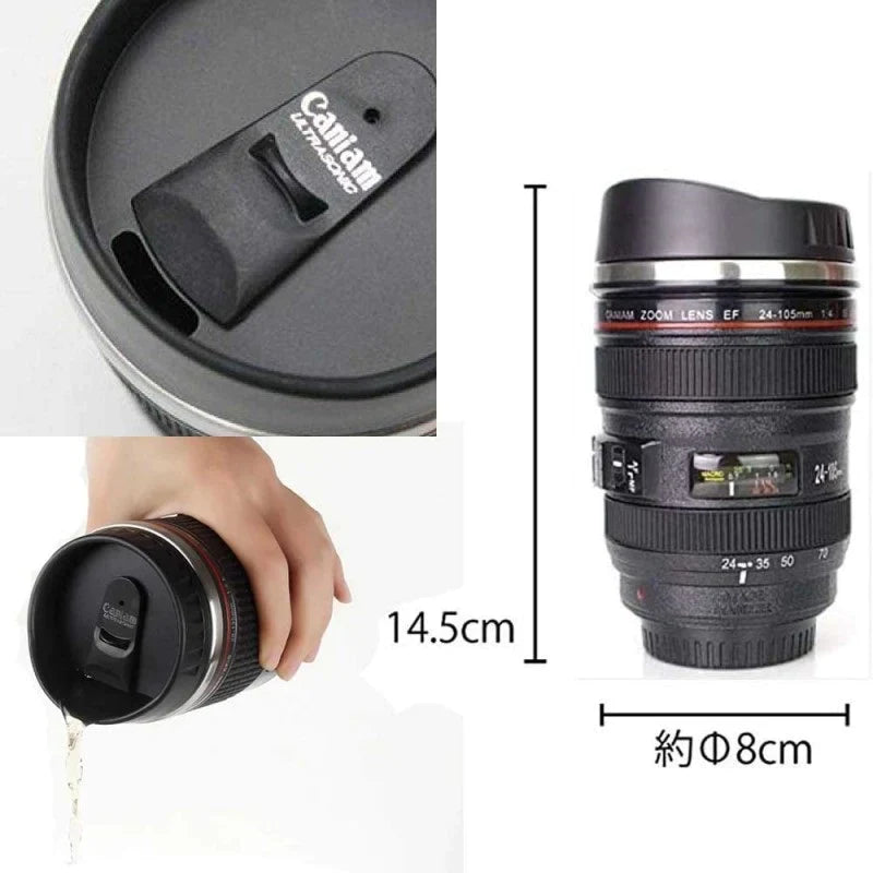 Kreative Kamera Objektiv Kaffee Tee Becher 300 ML Karnz