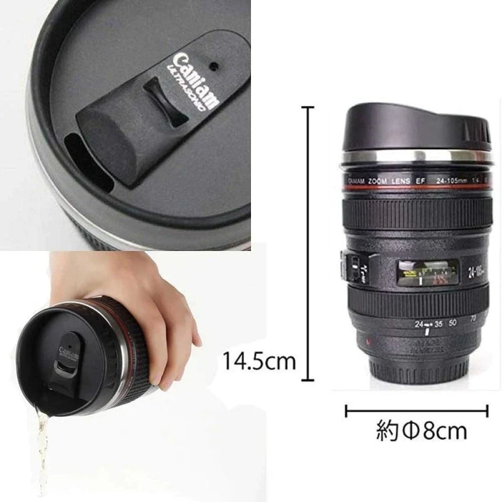 Kreative Kamera Objektiv Kaffee Tee Becher 300 ML Karnz