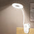 Kabellose Klemmlampe für den Nachttisch