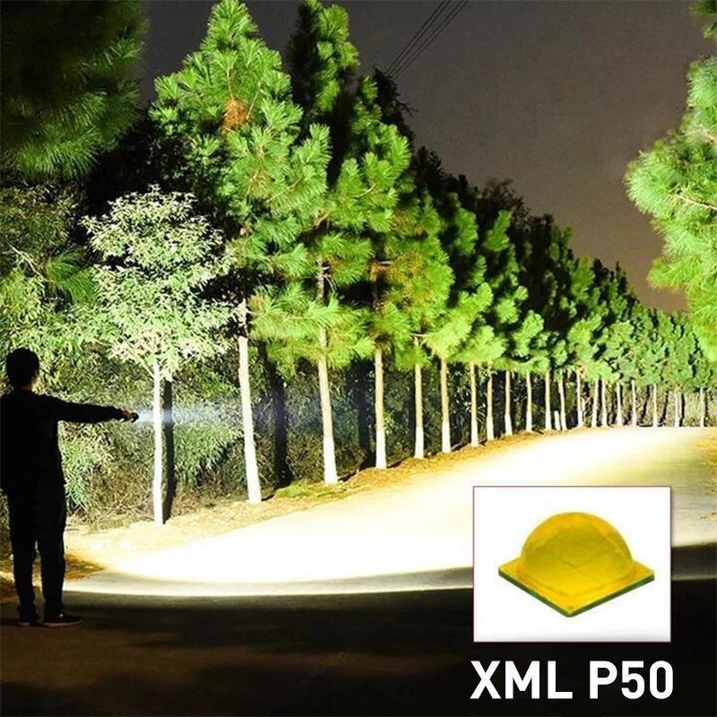 2023 Neujahrs-Limited-Time-Verkauf LED-Taktischer wiederaufladbarer Laser-Taschenlampe 90000 hohe Lumen-Kaufe 2 Gratis VIP-Versand | Karnz