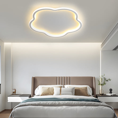 Nordische Deckenleuchte im Pentagramm Design – Aluminium Deckenlampe für Schlafzimmer | Karnz